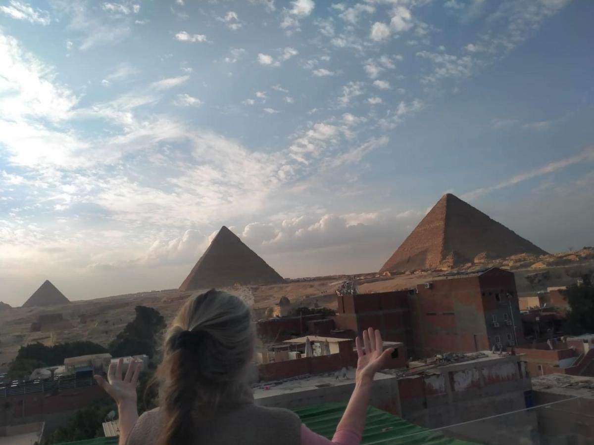 Moses Pyramids Inn Kafrat al Jabal Exterior foto